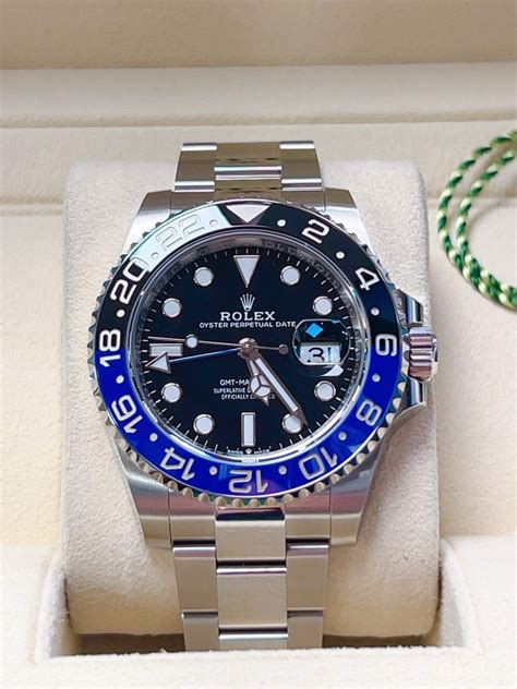 rolex gmt2 batman|rolex batman prezzo.